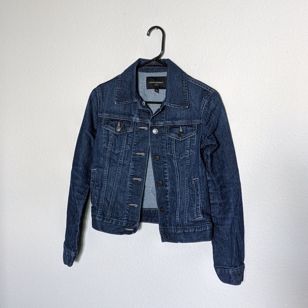 Banana Republic Dark Denim Jacket